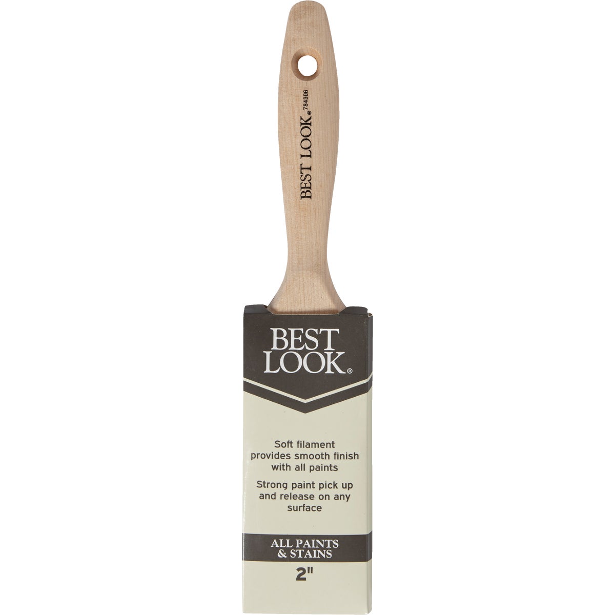 Best Look 2 In. Flat Polyester Paint Brush