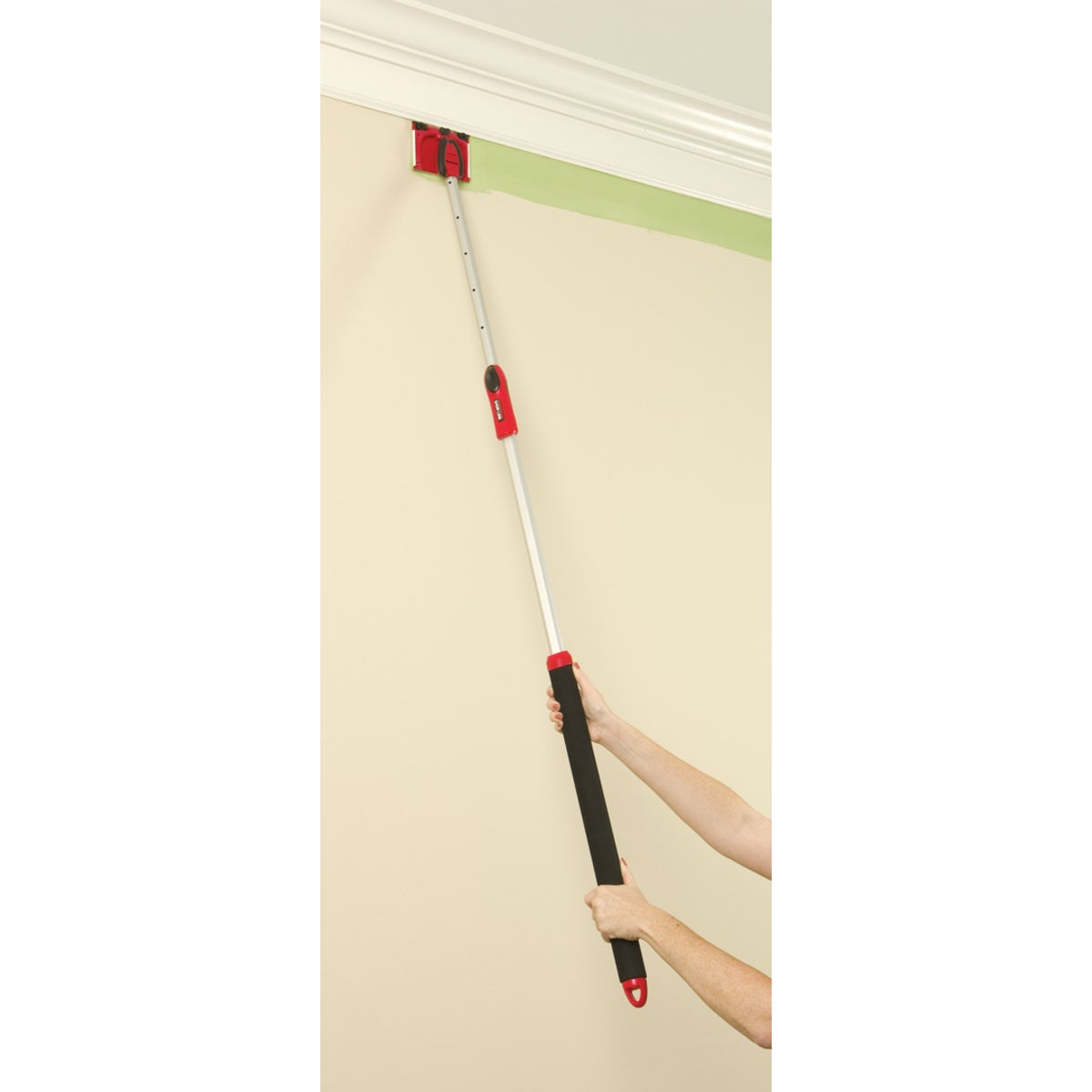 Shur-Line 48 In. to 108 In. Metal, Foam (Handle) Extension Pole