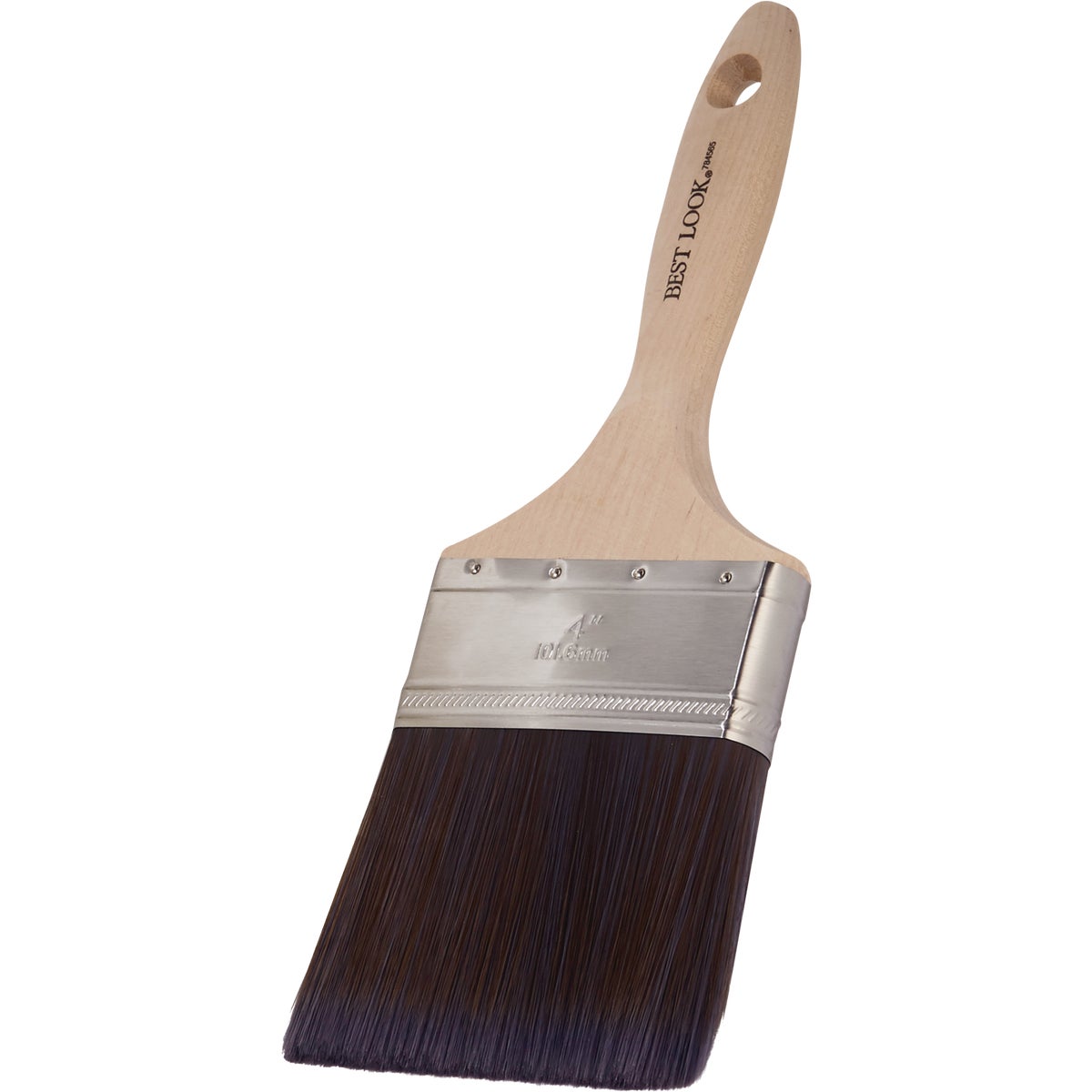 Best Look 4 In. Flat Polyester Paint Brush