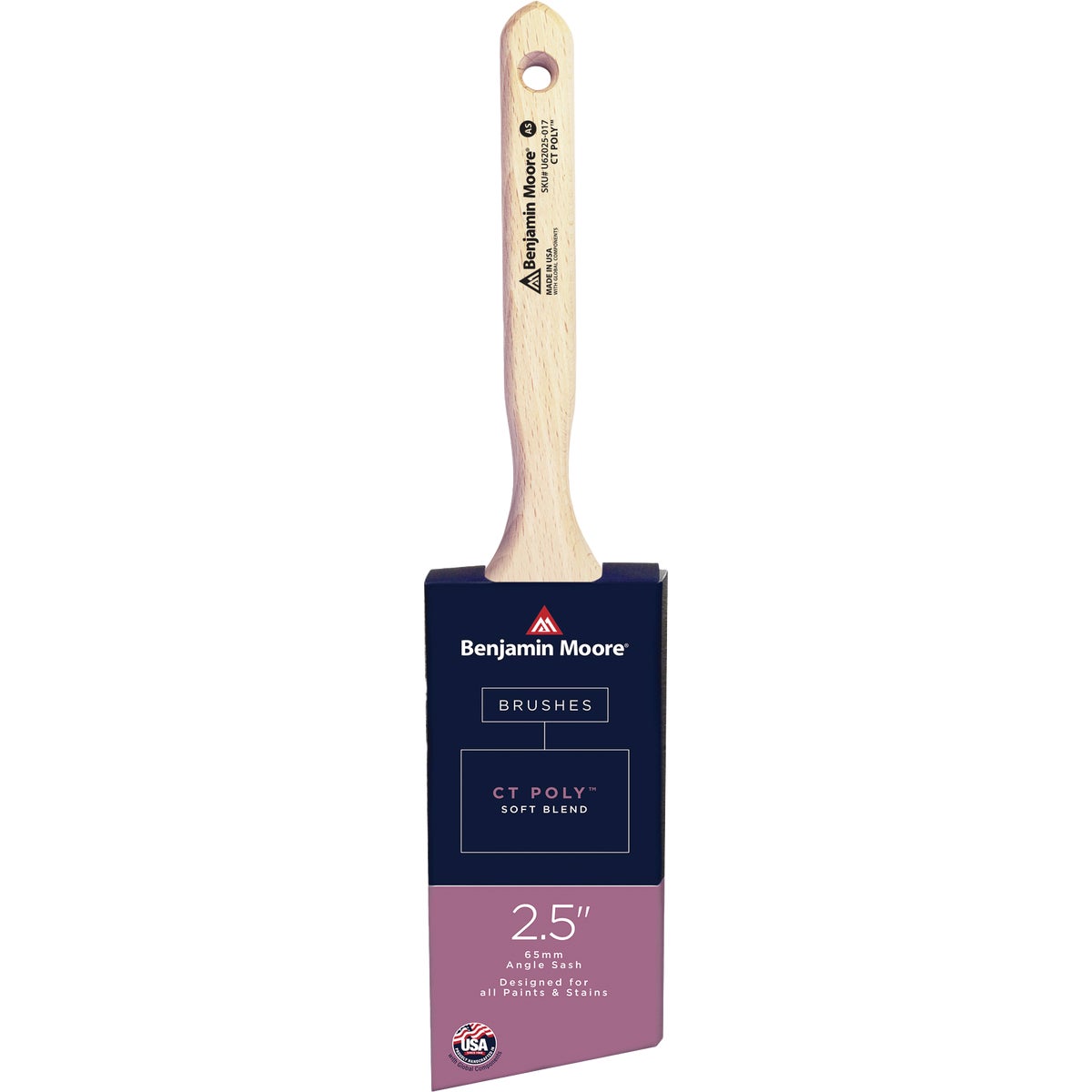 Benjamin Moore 2.5 In. Soft CT Poly Angle Sash Brush