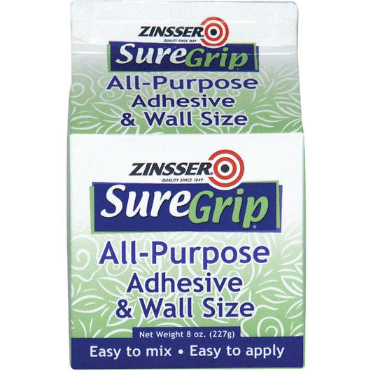 Zinsser SureGrip 8 Oz. All-Purpose Adhesive And Wall Size