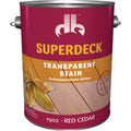 Duckback SUPERDECK Low VOC Transparent Stain, Red Cedar, 1 Gal.