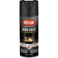 Krylon Flat Black 12 Oz. High Heat Spray Paint