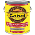 Cabot Solid Color Acrylic Deck Stain, Driftwood Gray, 1 Gal.