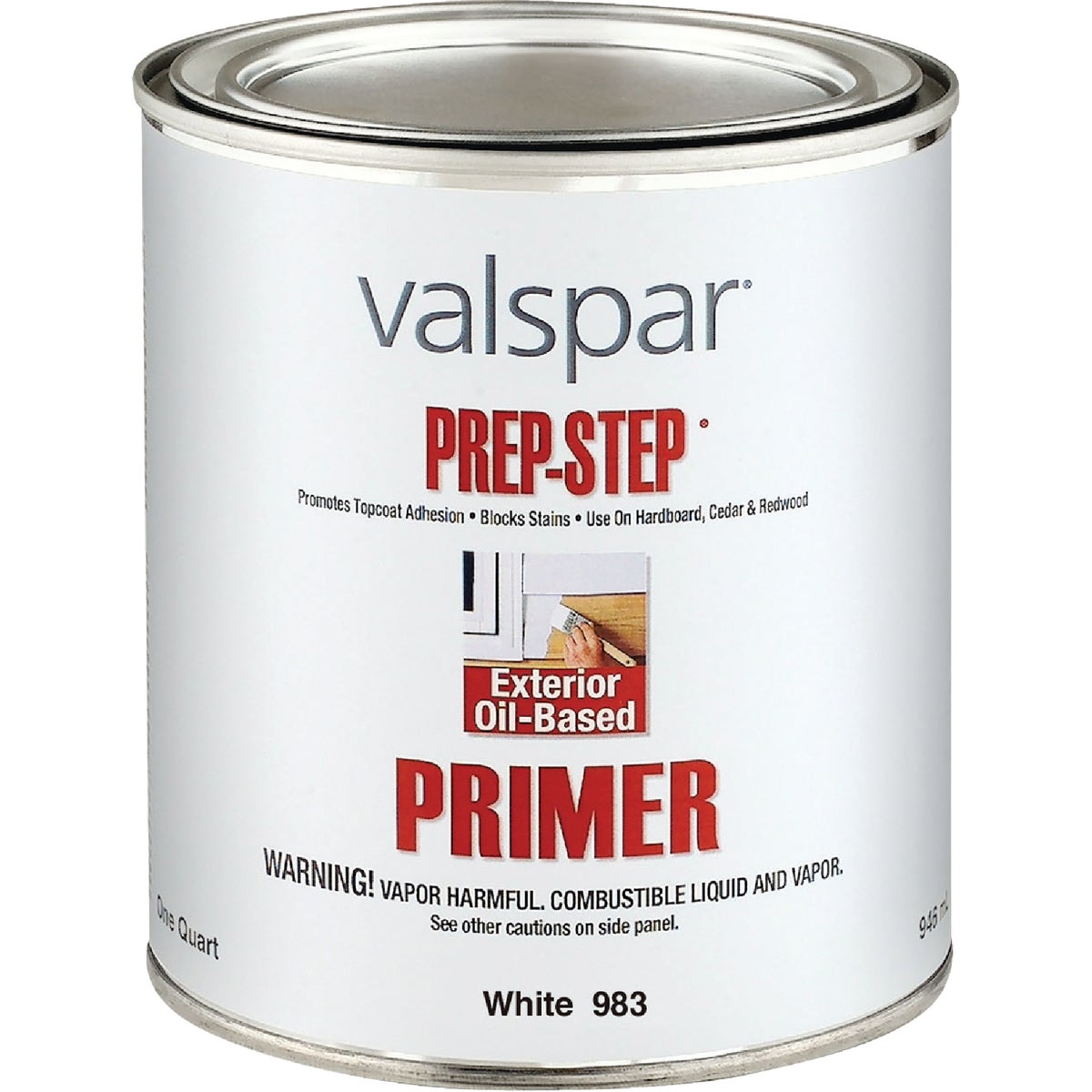 Valspar Prep-Step White Exterior Primer, 1 Qt.