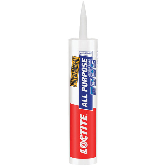 LOCTITE POLYSEAMSEAL 10 Oz. Clear Adhesive Caulk