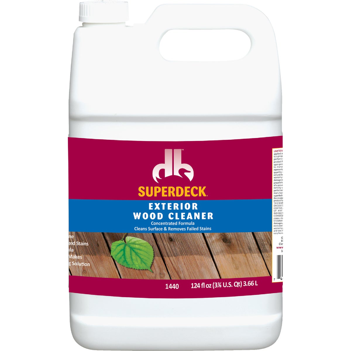 Duckback SUPERDECK 1 Gal. Exterior Wood Cleaner