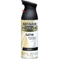 Rust-Oleum Universal 12 Oz. Satin Black Paint