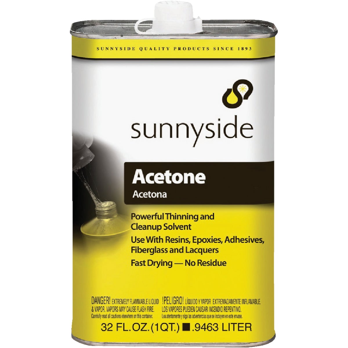 Sunnyside Acetone, Quart