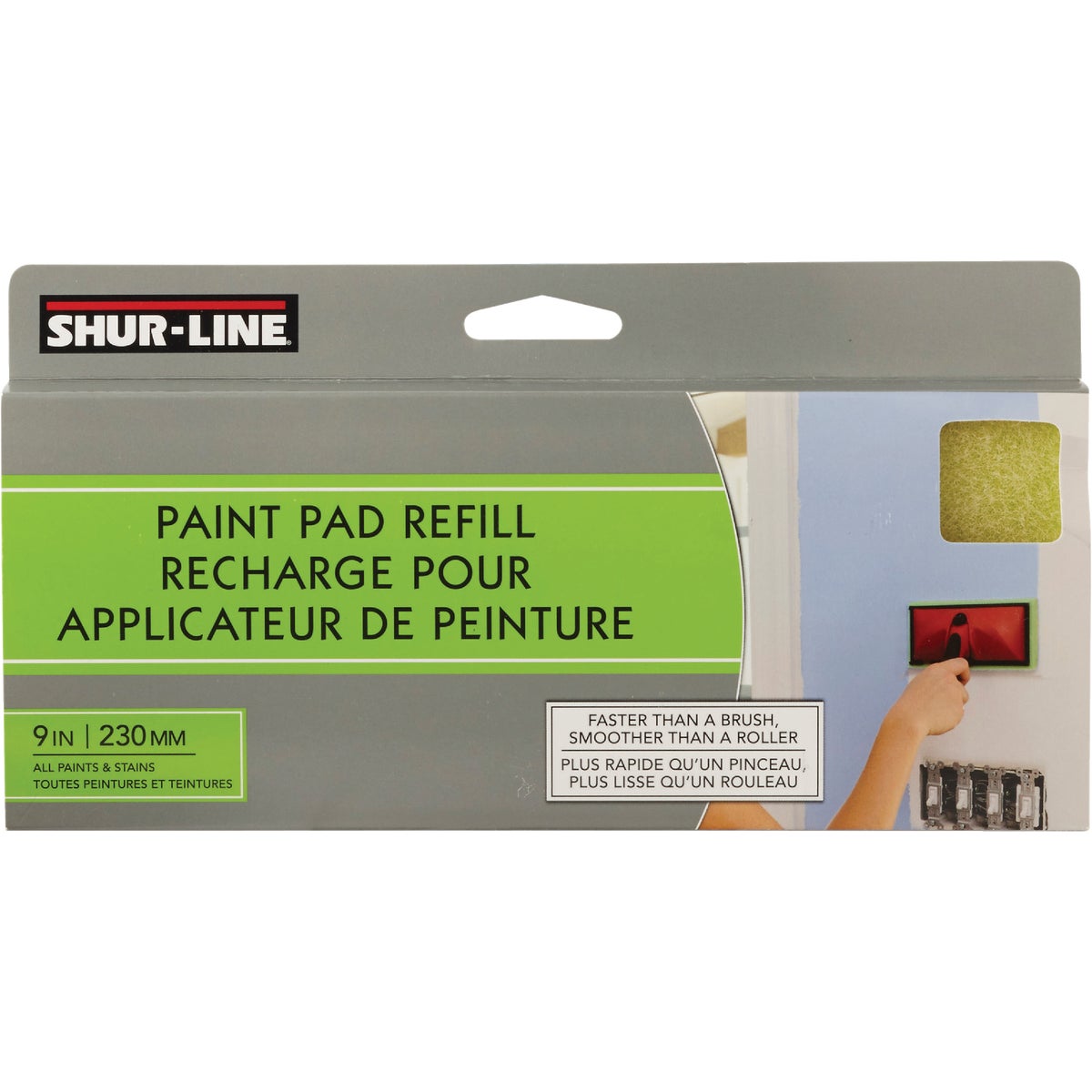 Shur-Line 9 In. Walls & Floors Paint Pad Refill