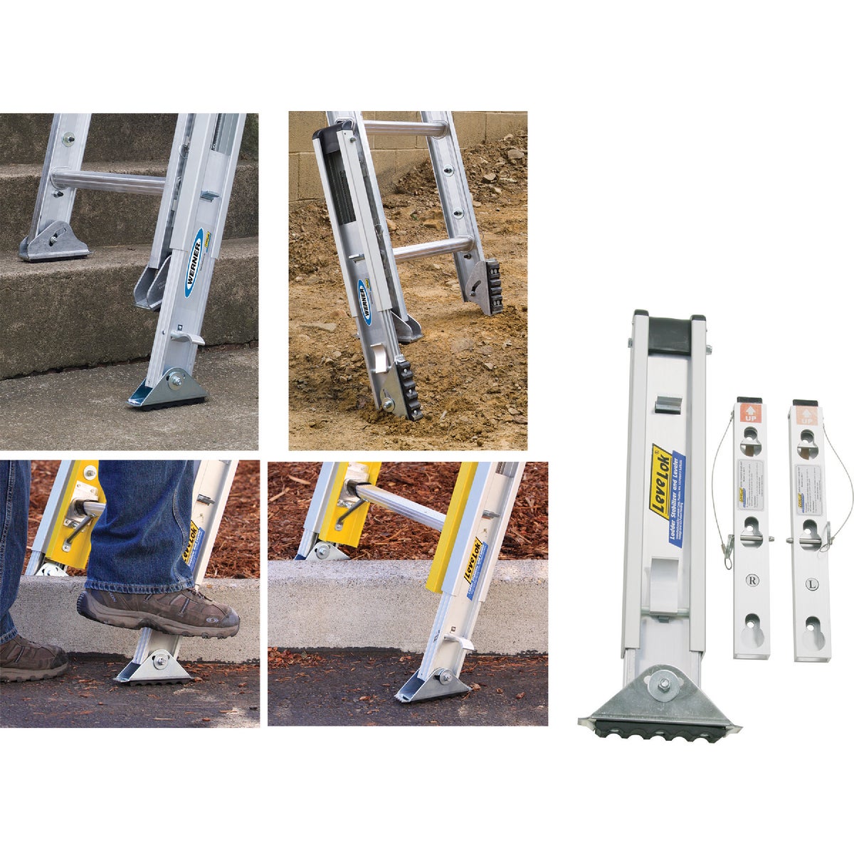 Werner QuickClick Ladder Leveler