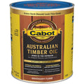 Cabot Australian Timber Oil Water Reducible Translucent Exterior Oil Finish, Mahogany Flame, 1 Qt.