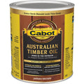 Cabot Australian Timber Oil Translucent Exterior Oil Finish, Jarrah Brown, 1 Qt.