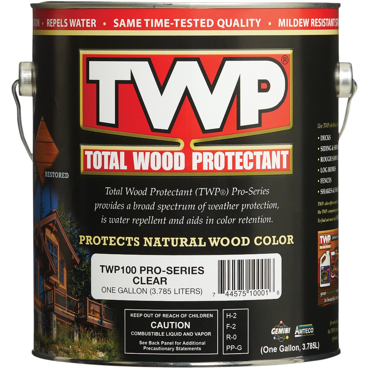 TWP100 Pro Series Wood Protectant, Clear, 1Gal.