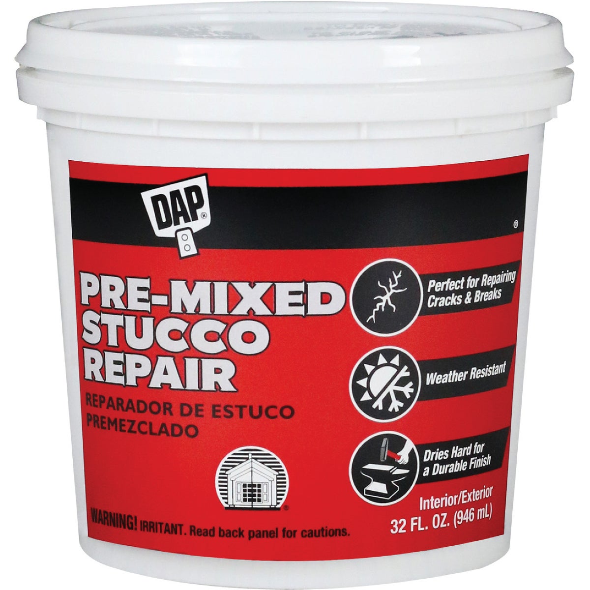 DAP 32 Oz. Pre-Mixed Stucco Patch