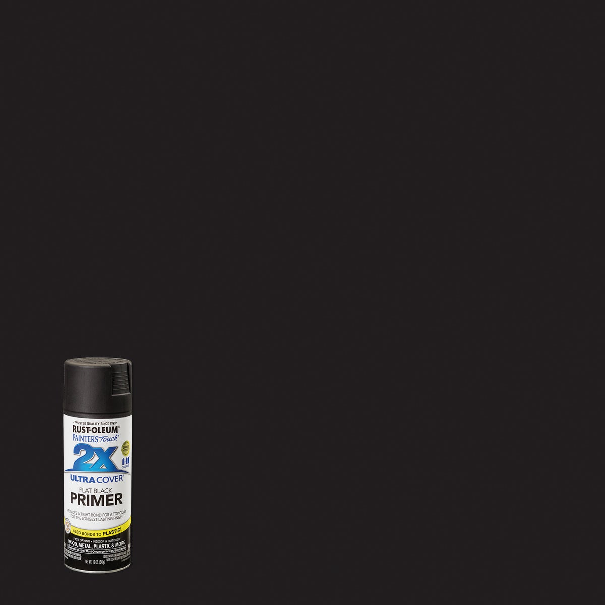 Rust-Oleum Painter's Touch 2X Ultra Cover Flat Black Spray Paint Primer