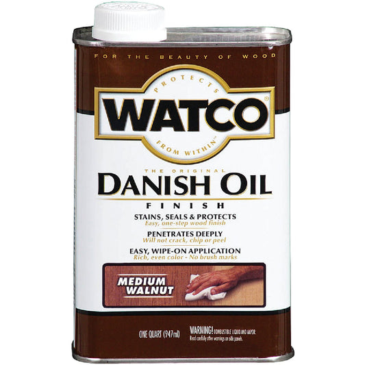 Watco Danish 1 Qt. Medium Walnut Finish