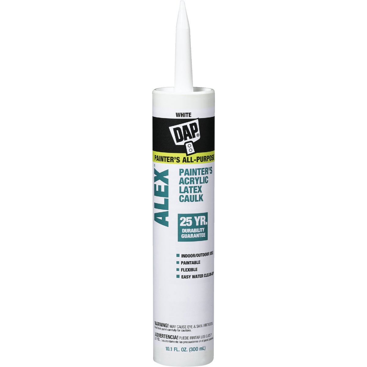 Dap Alex 10.1 Oz. White Painter's Acrylic Latex Caulk