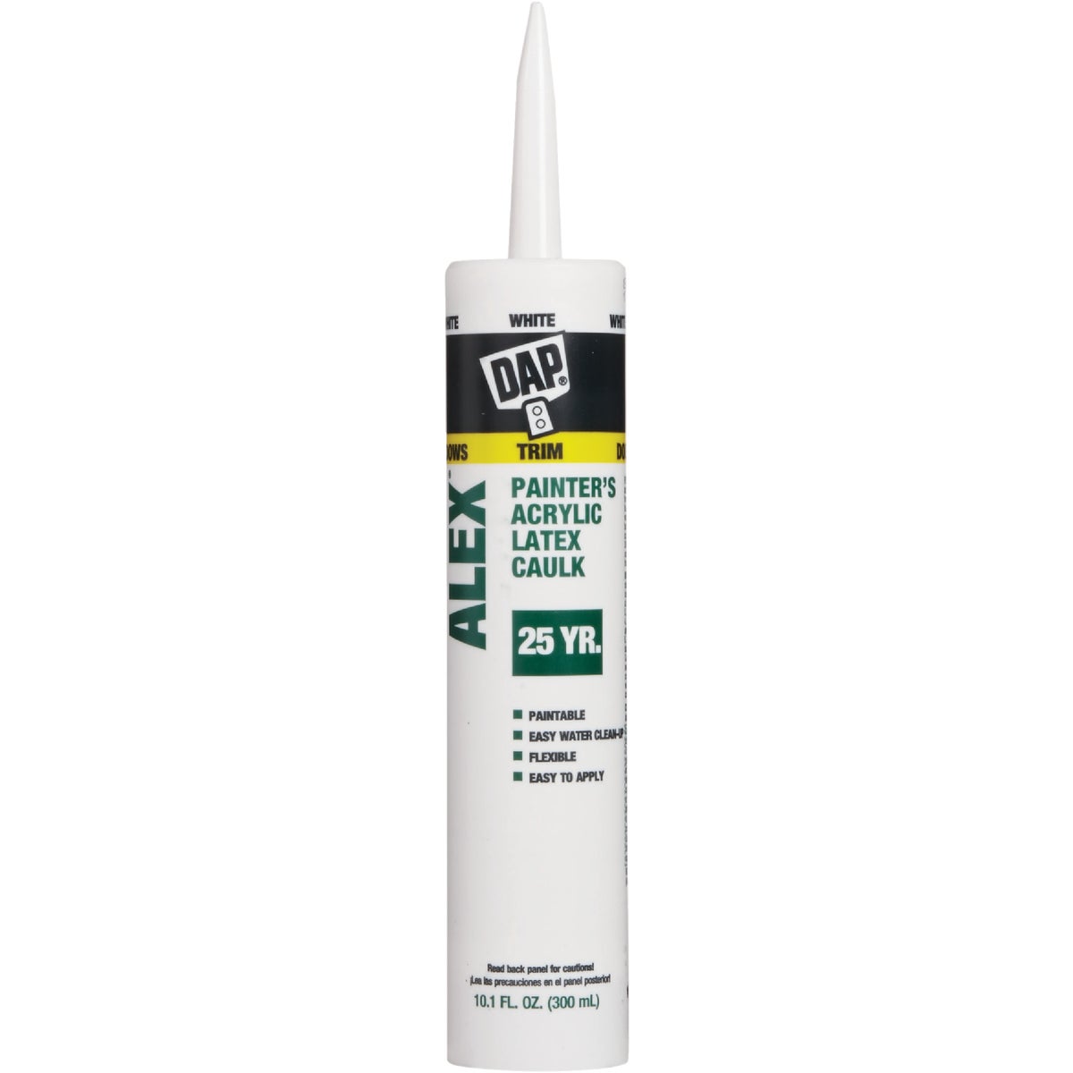 Dap Alex 10.1 Oz. White Painter's Acrylic Latex Caulk