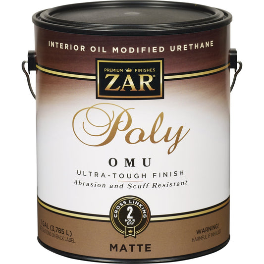 ZAR Matte Ultra Max Interior Polyurethane, 1 Gal.