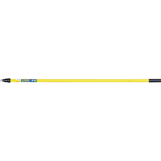 Premier 6 Ft. To 12 Ft. Telescoping Fiberglass & Stainless Steel External Twist Extension Pole