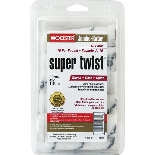 Wooster Jumbo-Koter Super Twist 4-1/2 In. Roller Cover (10-Pack)