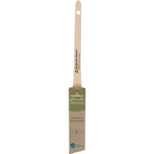 Benjamin Moore 1 In. Nylon/Polyester Thin Angle Sash Paint Brush