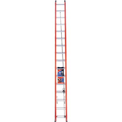 Werner 32 Ft. Fiberglass Extension Ladder with 300 Lb. Load Capacity Type IA Duty Rating