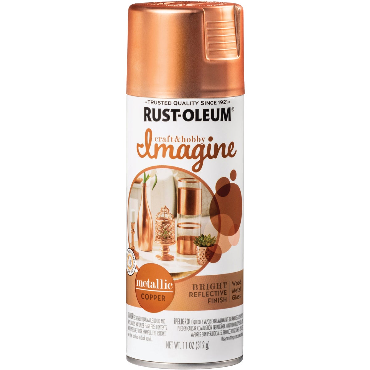 Rust-Oleum 11 Oz. Copper Imagine Metallic Spray Paint