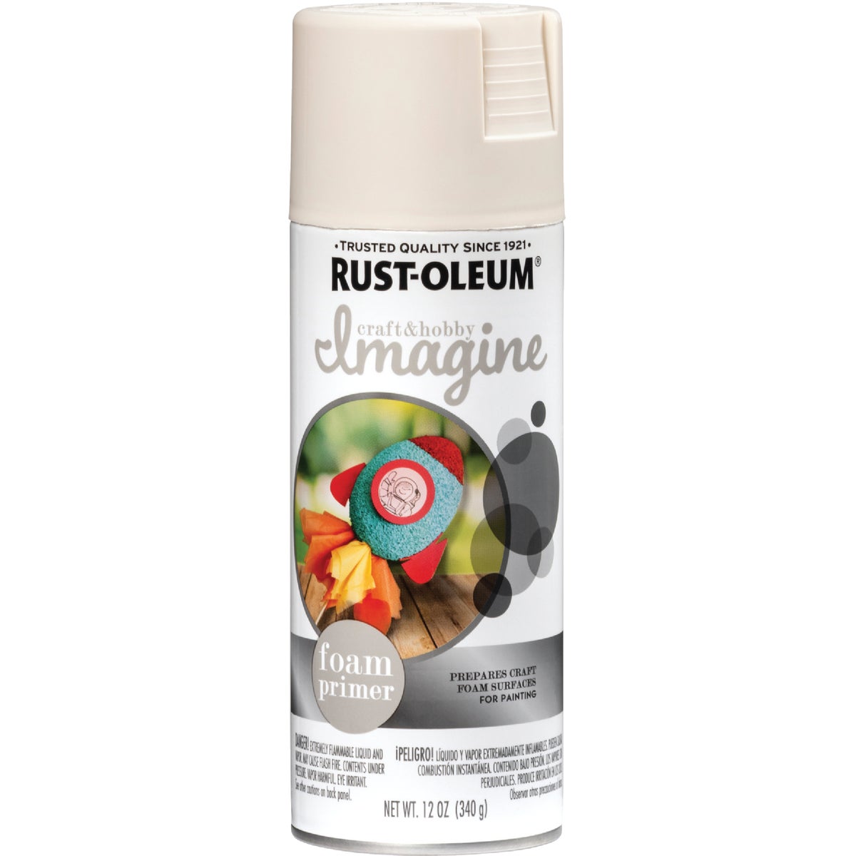 Rust-Oleum 12 Oz. Imagine Craft & Hobby Foam Primer Spray