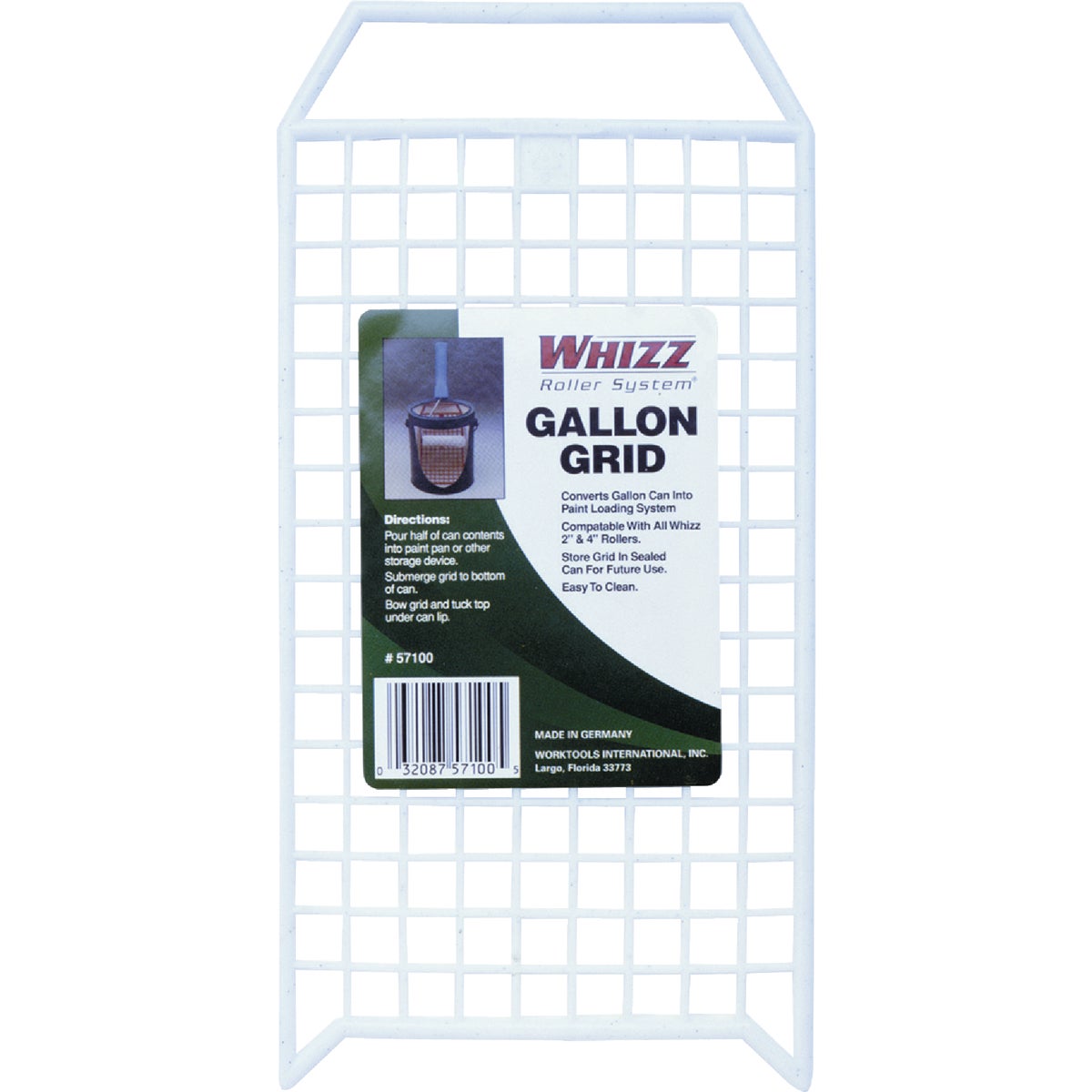 Whizz Roller System Gallon Poly Paint Roller Grid