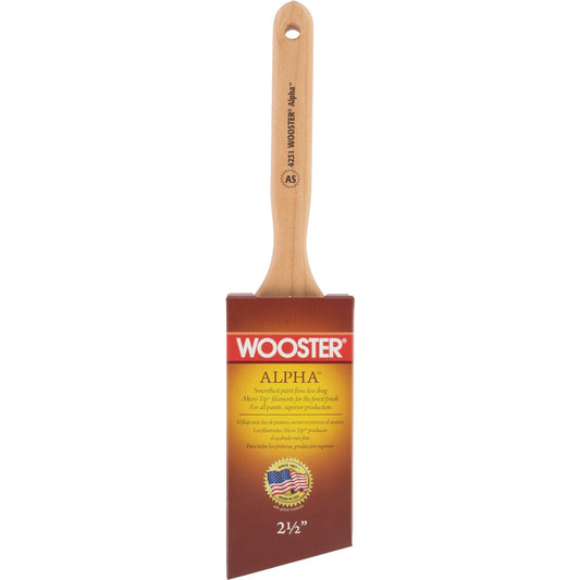 Wooster Alpha 2-1/2 In. Angle Sash Paint Brush