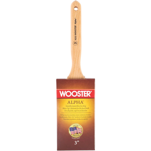 Wooster Alpha 3 In. Flat Paint Brush