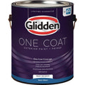Glidden One Coat Exterior Paint + Primer Semi-Gloss Ready Mix White 1 Gallon