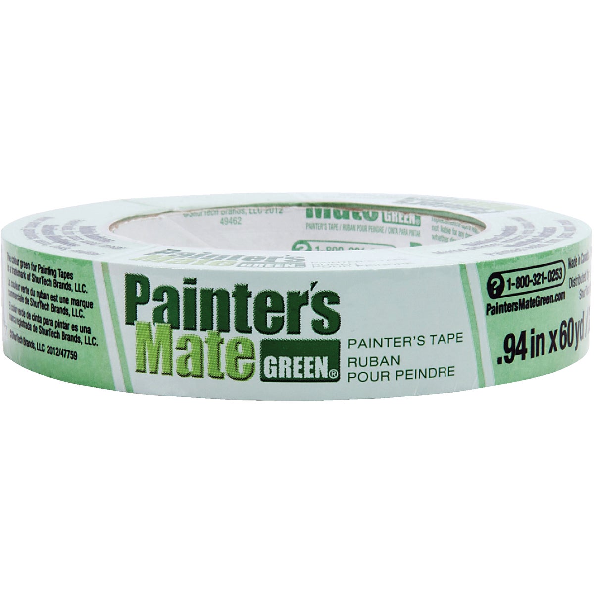 Painter's Mate Green 0.94 In. x 60 Yd. Masking Tape