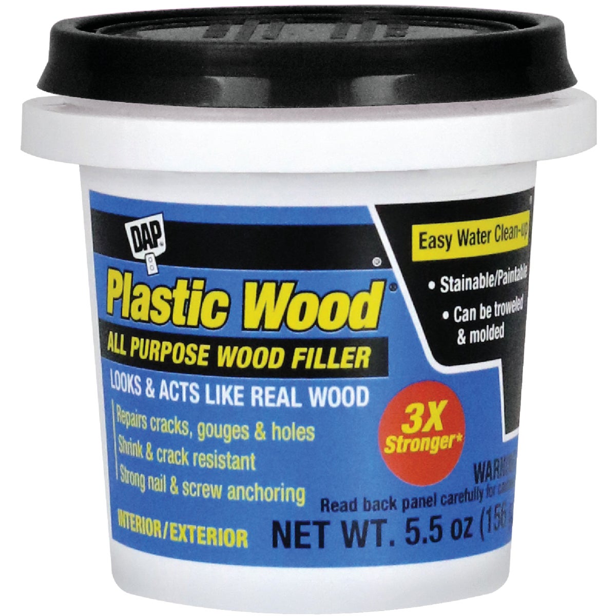 Dap Plastic Wood 5.5 Oz. Natural All Purpose Wood Filler