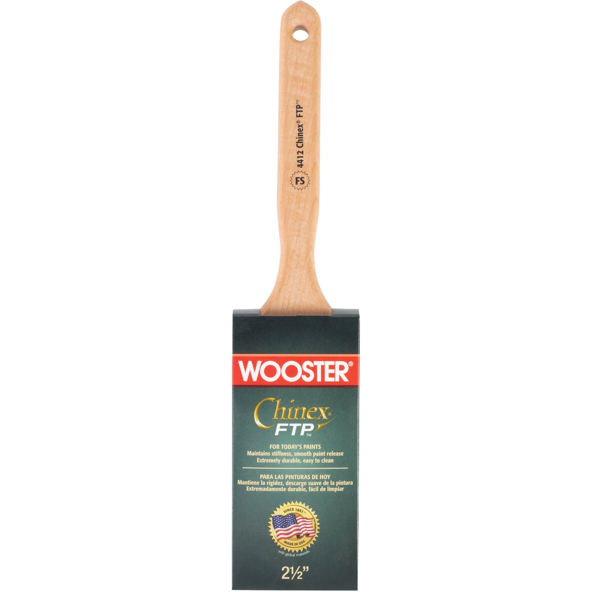 Wooster Chinex FTP 2-1/2 In. Flat Sash Paint Brush