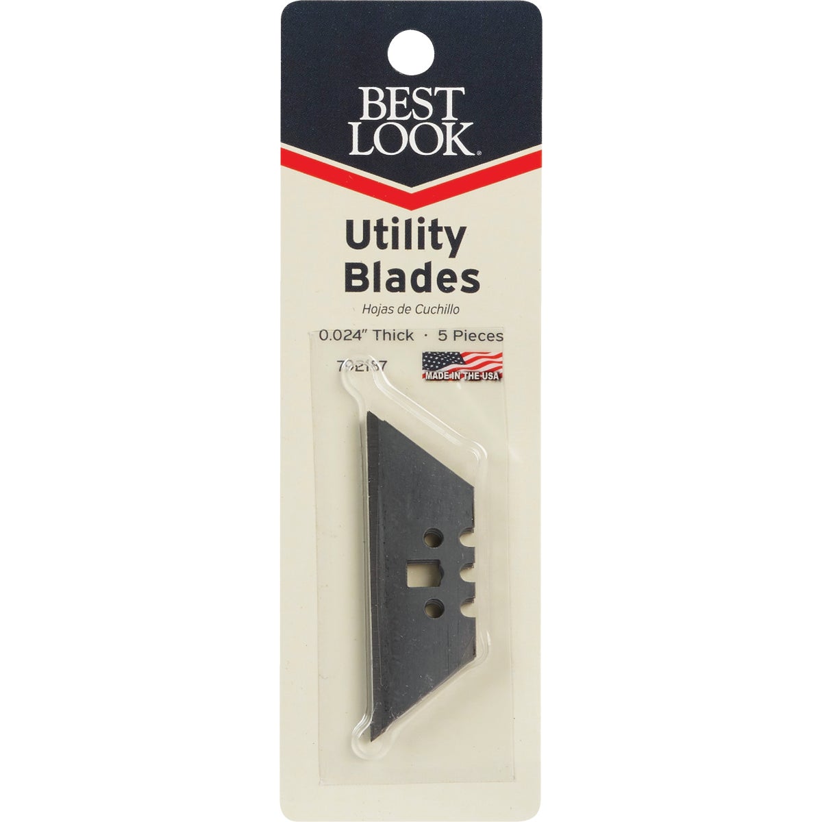 Best Look 2-Point Utility Knife Blade (5-Pack)