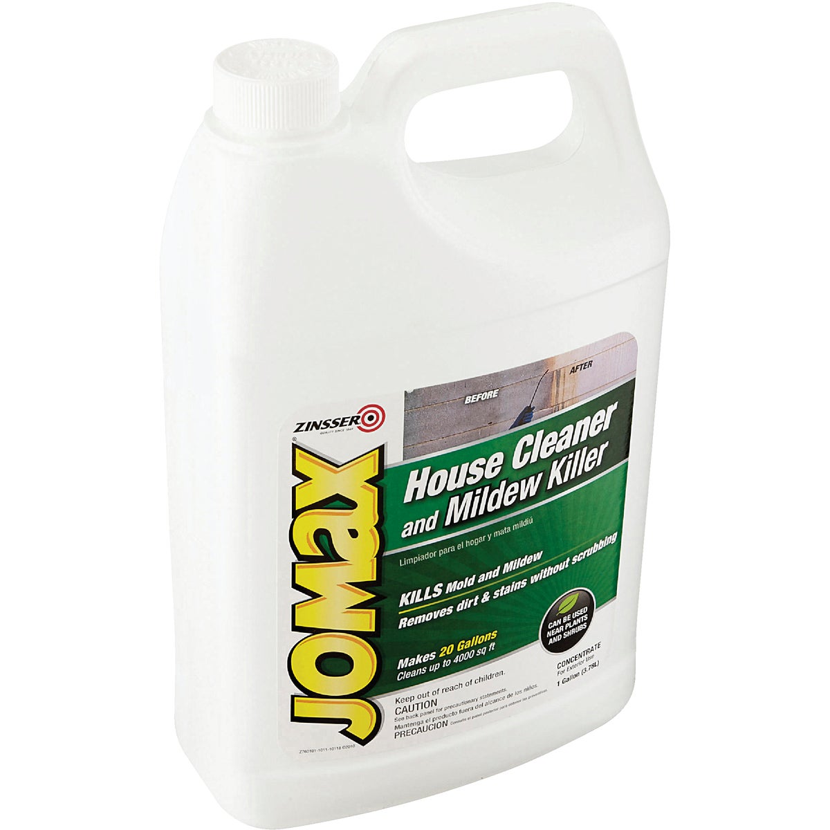 Zinsser Jomax House Cleaner and Mildew Killer, 1 Gal.