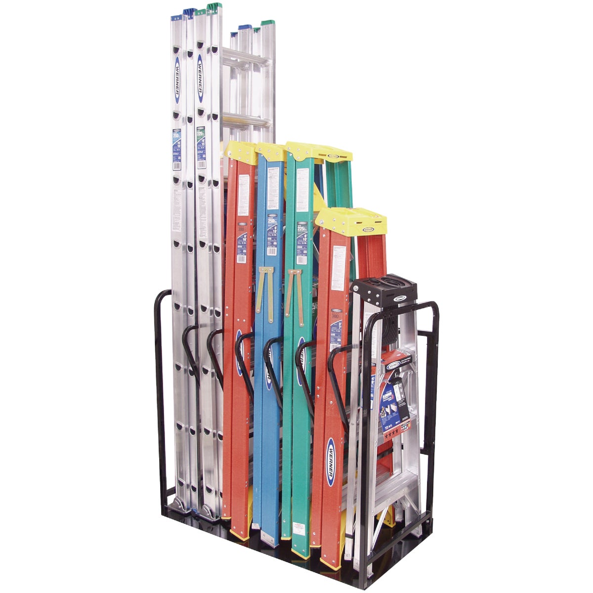 Werner 4 Ft. Black Ladder Rack