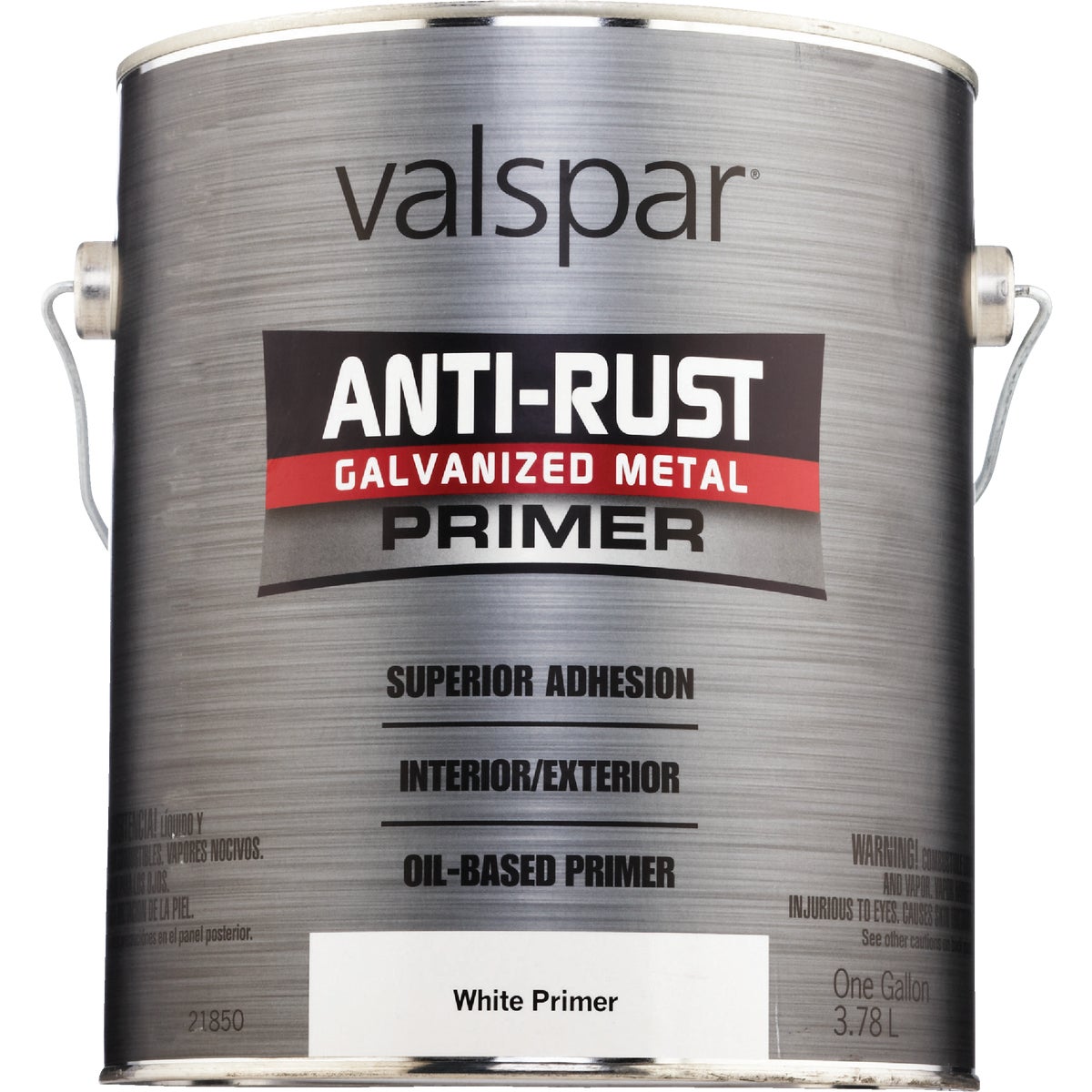 Valspar Anti-Rust Galvanized Metal Primer, White, 1 Gal.