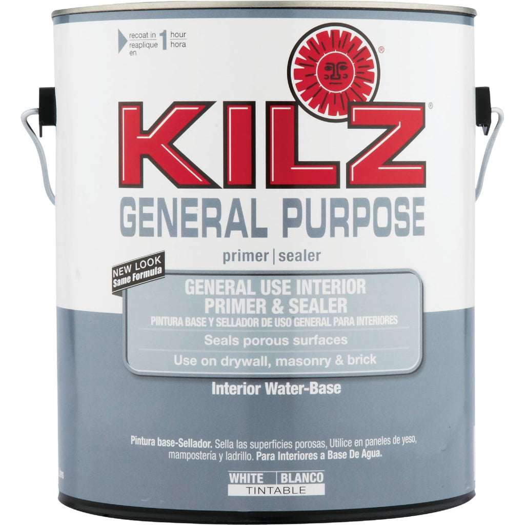 KILZ General Purpose Interior Latex Primer, White, 1 Gal.