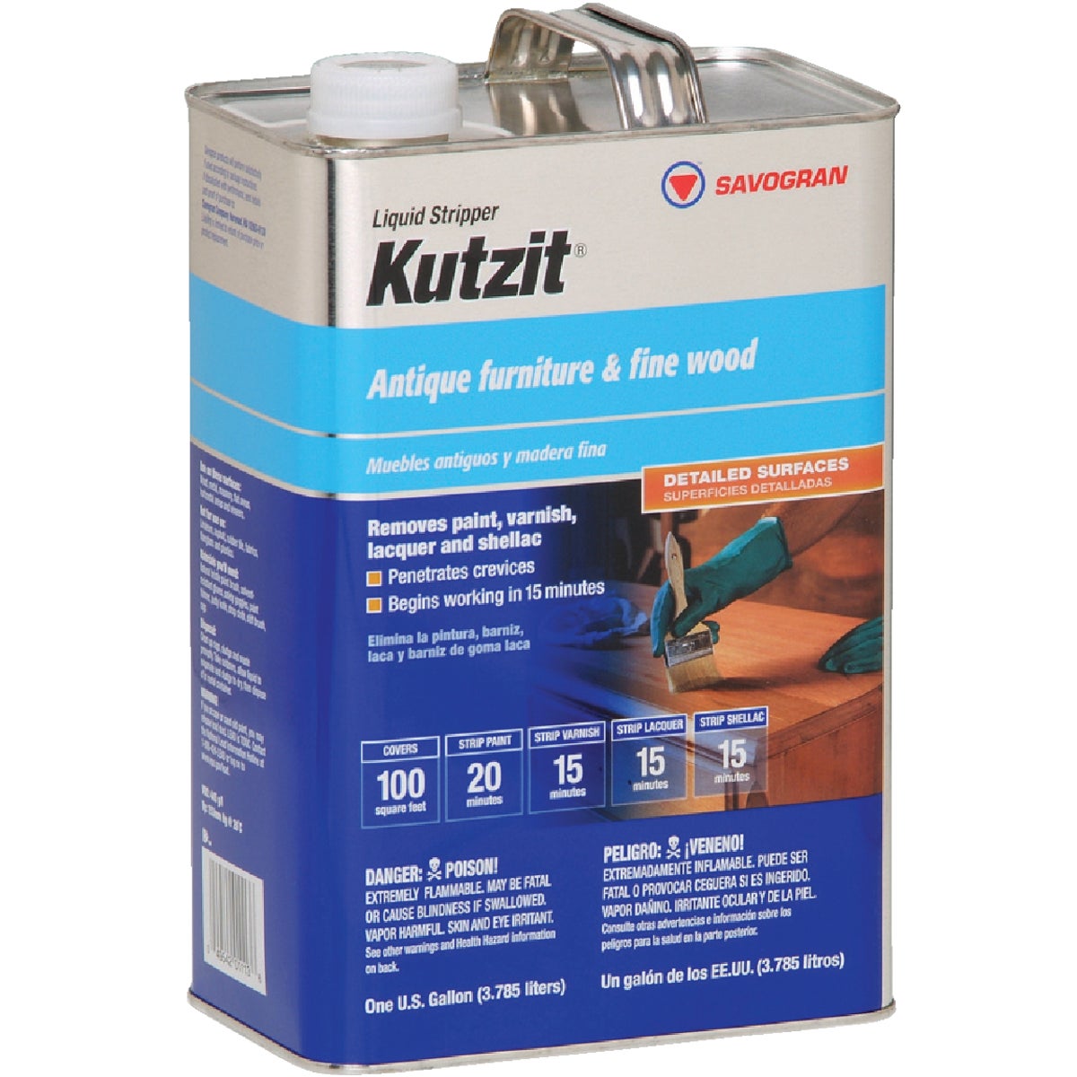 Savogran Kutzit Gallon Liquid Paint & Varnish Remover