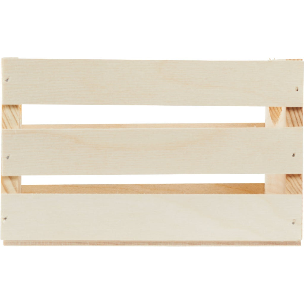 Walnut Hollow Mini Unfinished Wood Crate