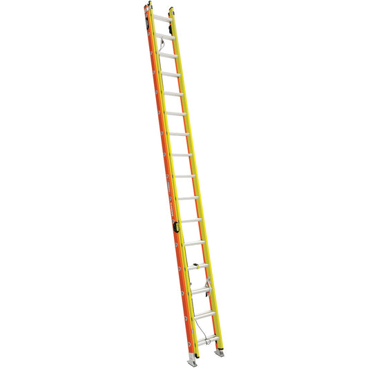 Werner GlideSafe 32 Ft. Type IA Fiberglass Tri-Rung Extension Ladder