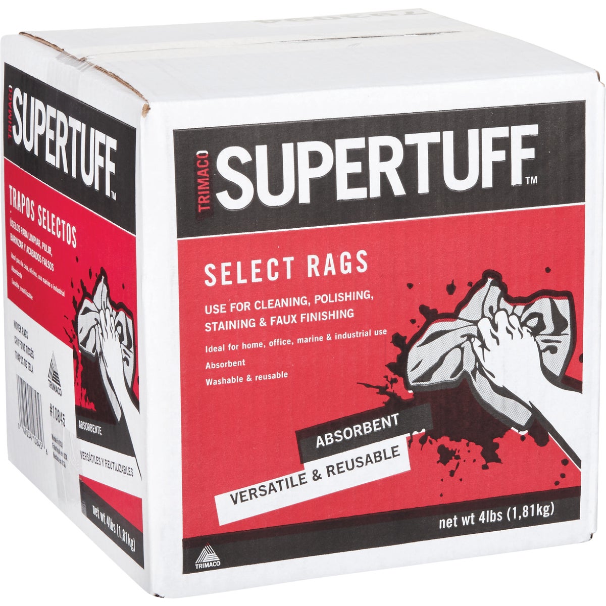 Trimaco SuperTuff 4 Lb. Painter's Rags