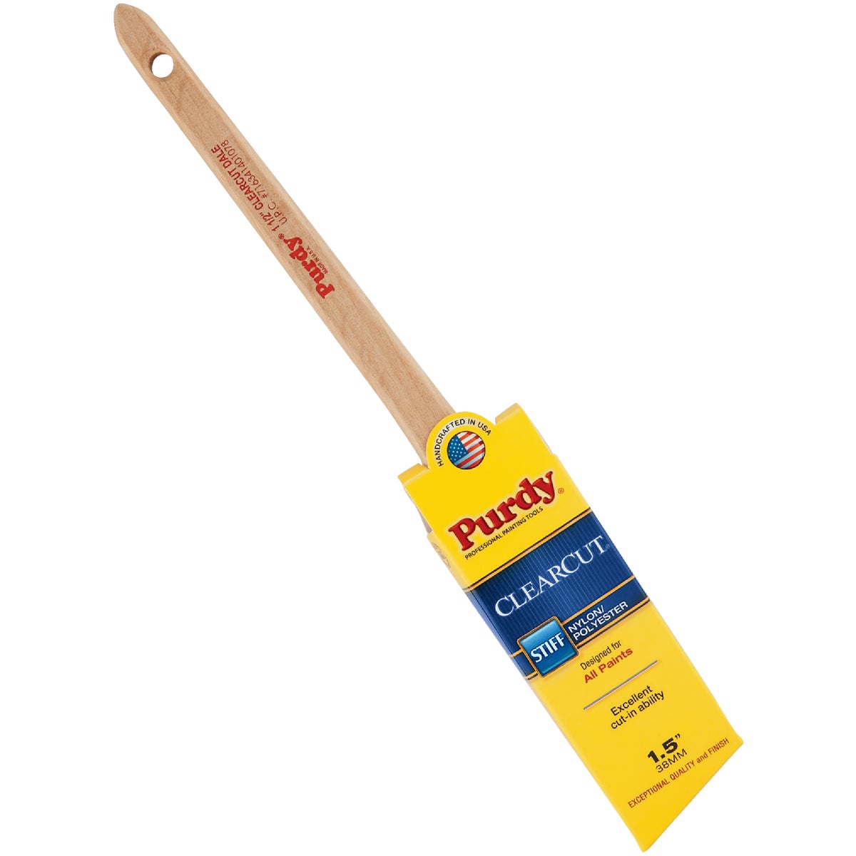 Purdy Clearcut Dale 1-1/2 In. Angle Trim Stiff Paint Brush