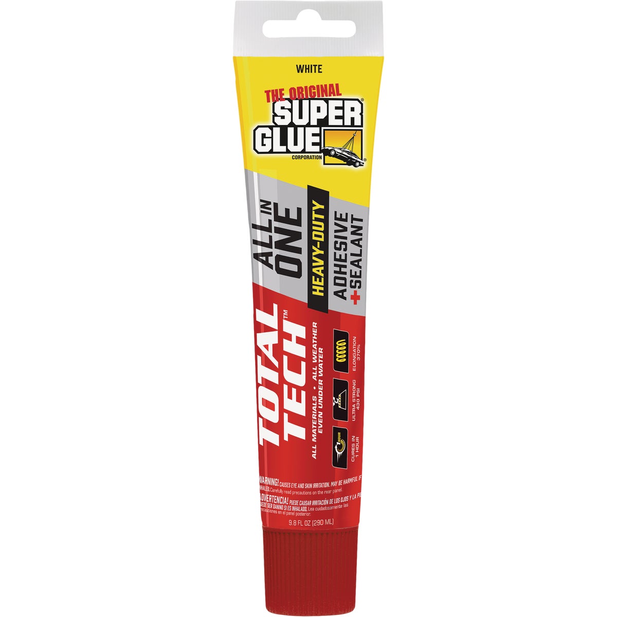 Super Glue Total Tech 4.2 Oz. White Construction Adhesive & Sealant