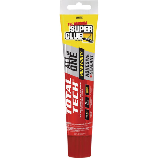 Super Glue Total Tech 4.2 Oz. White Construction Adhesive & Sealant