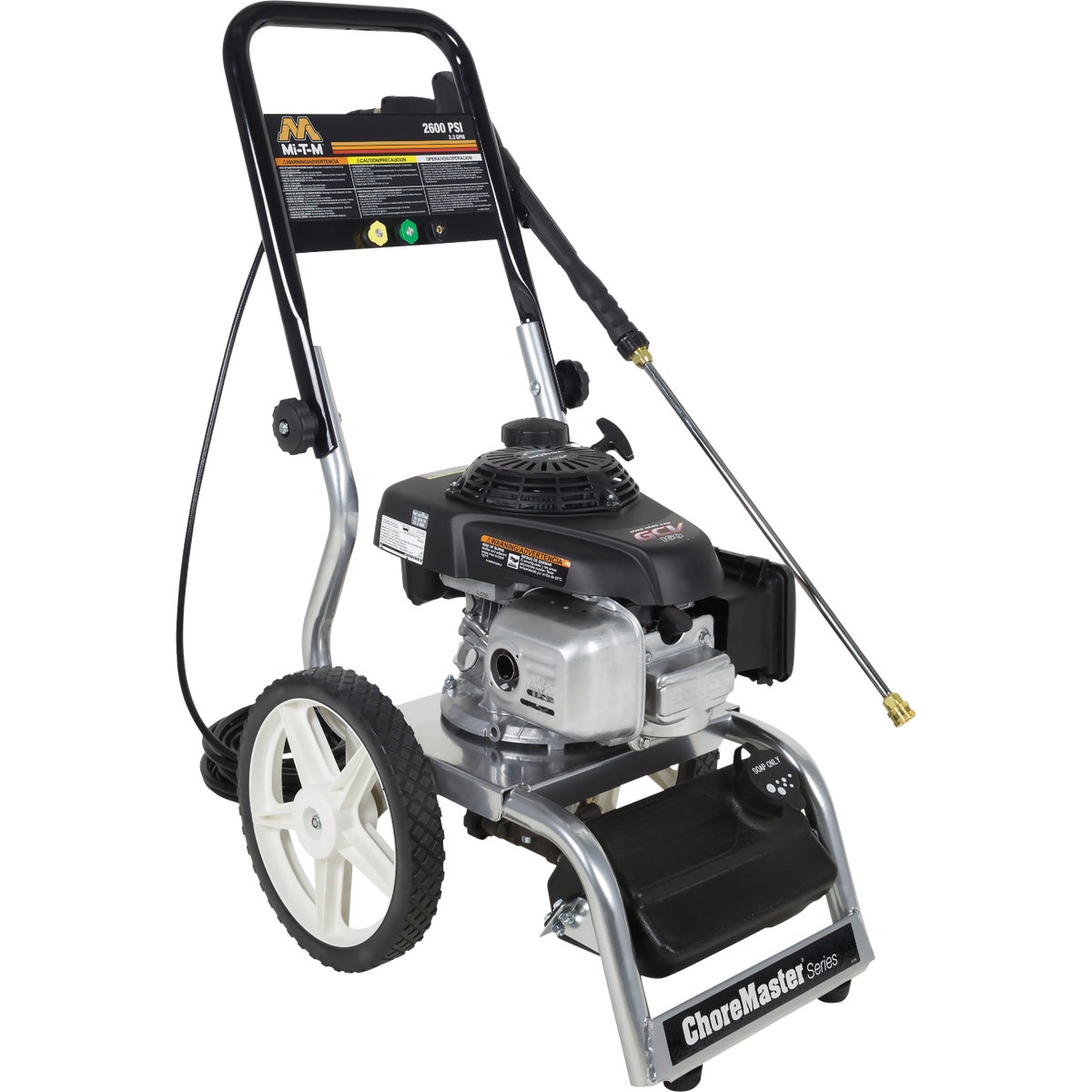 Mi-T-M ChoreMaster 2600 psi 2.2 GPM Cold Water Gas Pressure Washer